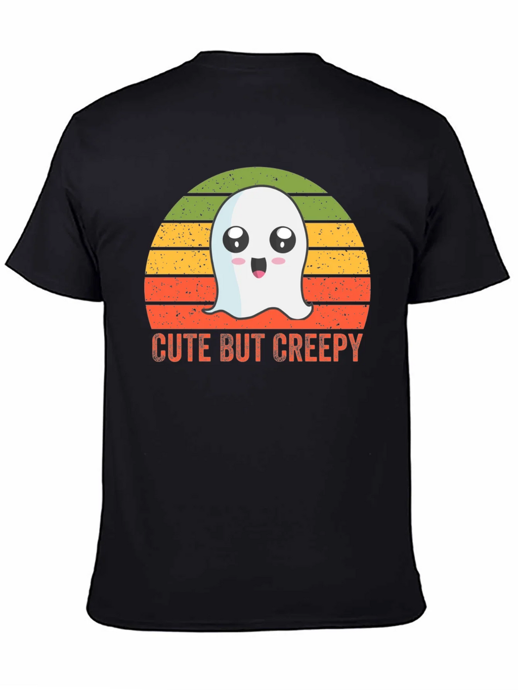 Cute But Creepy Ghost Graphic T-Shirt product image 4