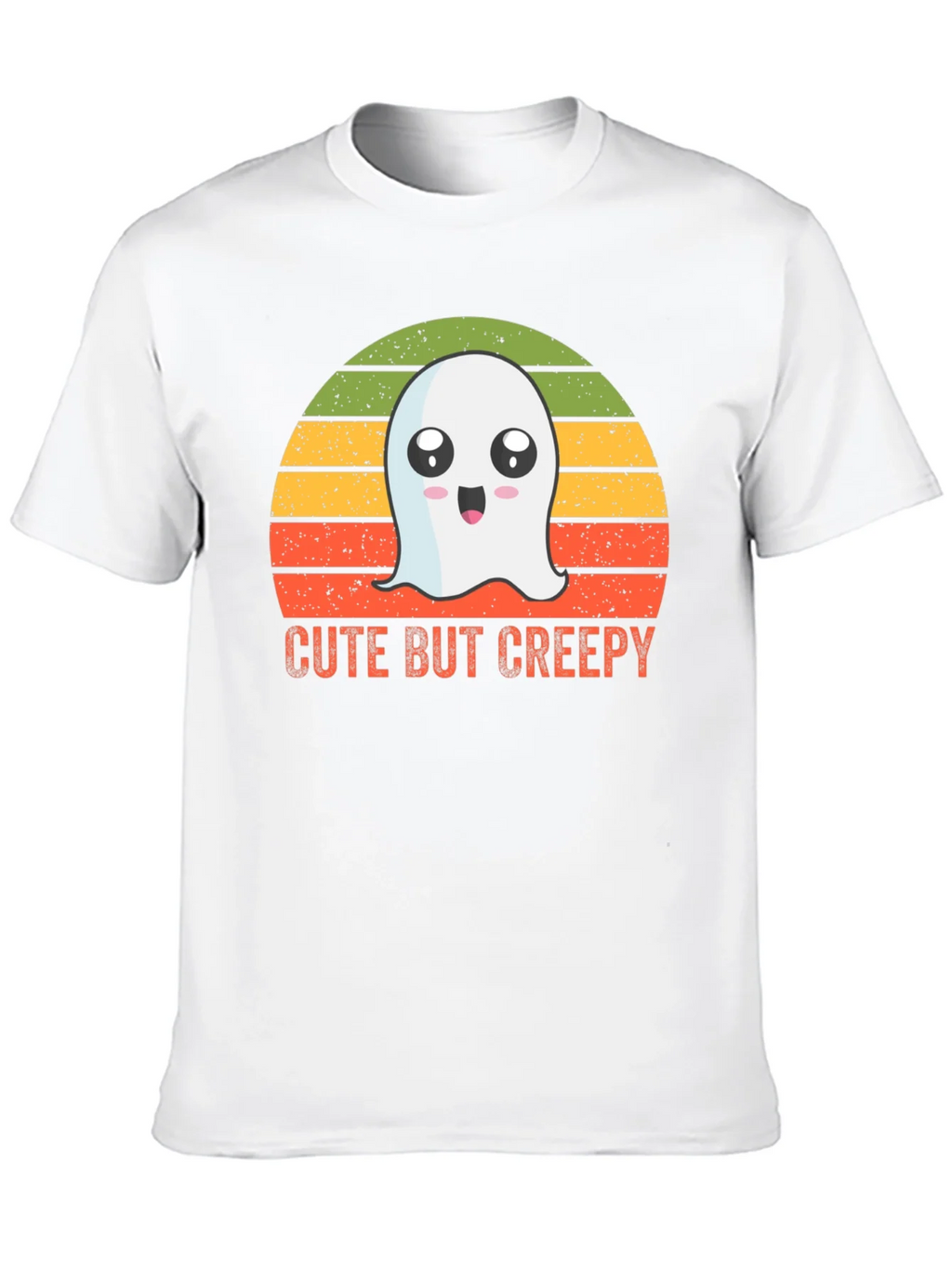 Cute But Creepy Ghost Graphic T-Shirt product image 9
