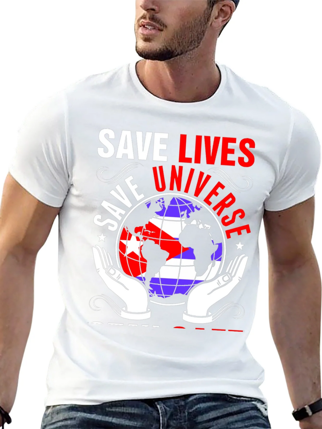 Save Lives Universe Graphic Tee product image 12