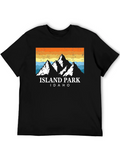 Island Park Idaho Graphic Tee - Mountainscape Design product image 1
