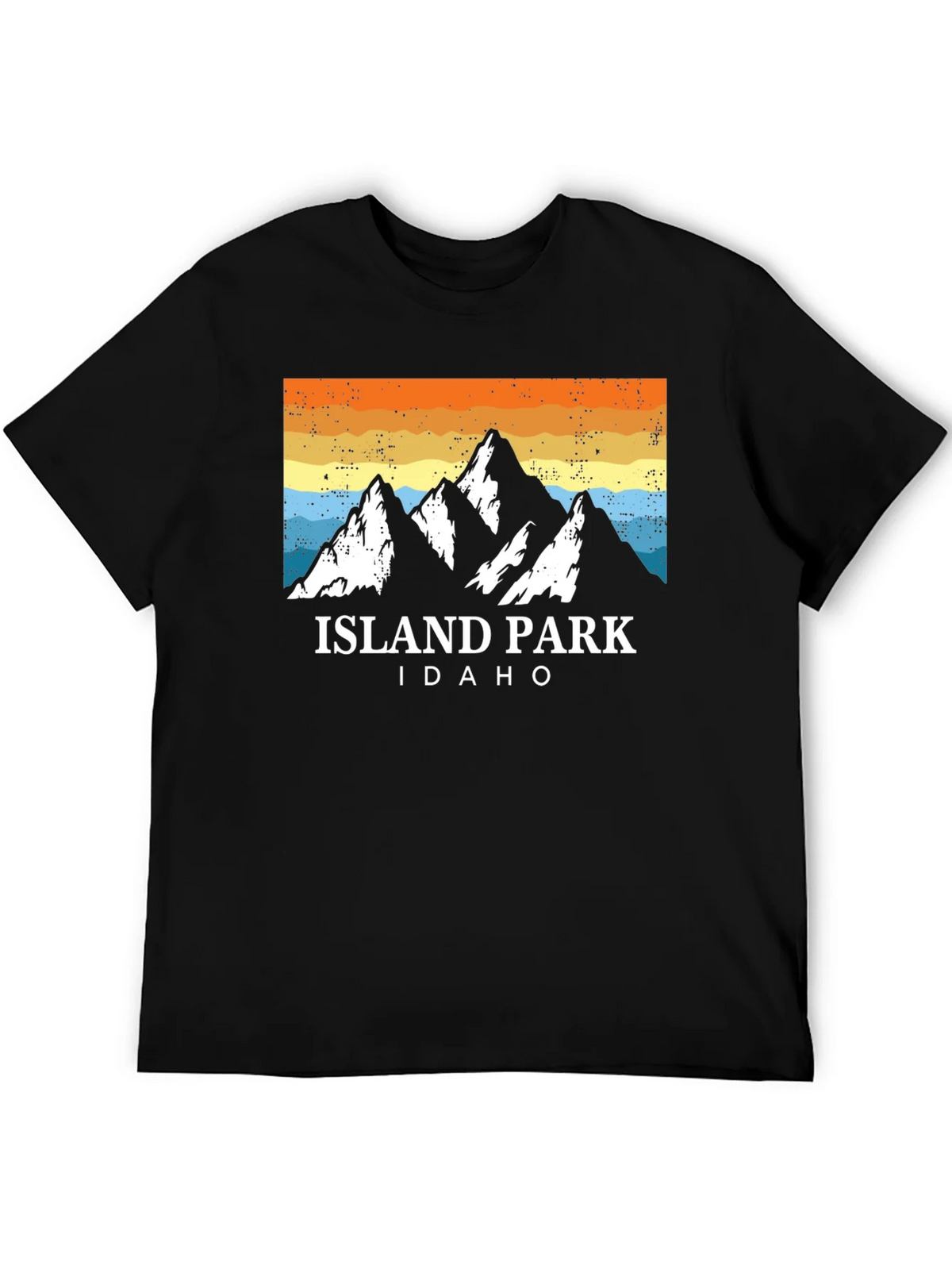 Island Park Idaho Graphic Tee - Mountainscape Design product image 1