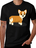 Cute Corgi Dog Graphic T-Shirt product image 1