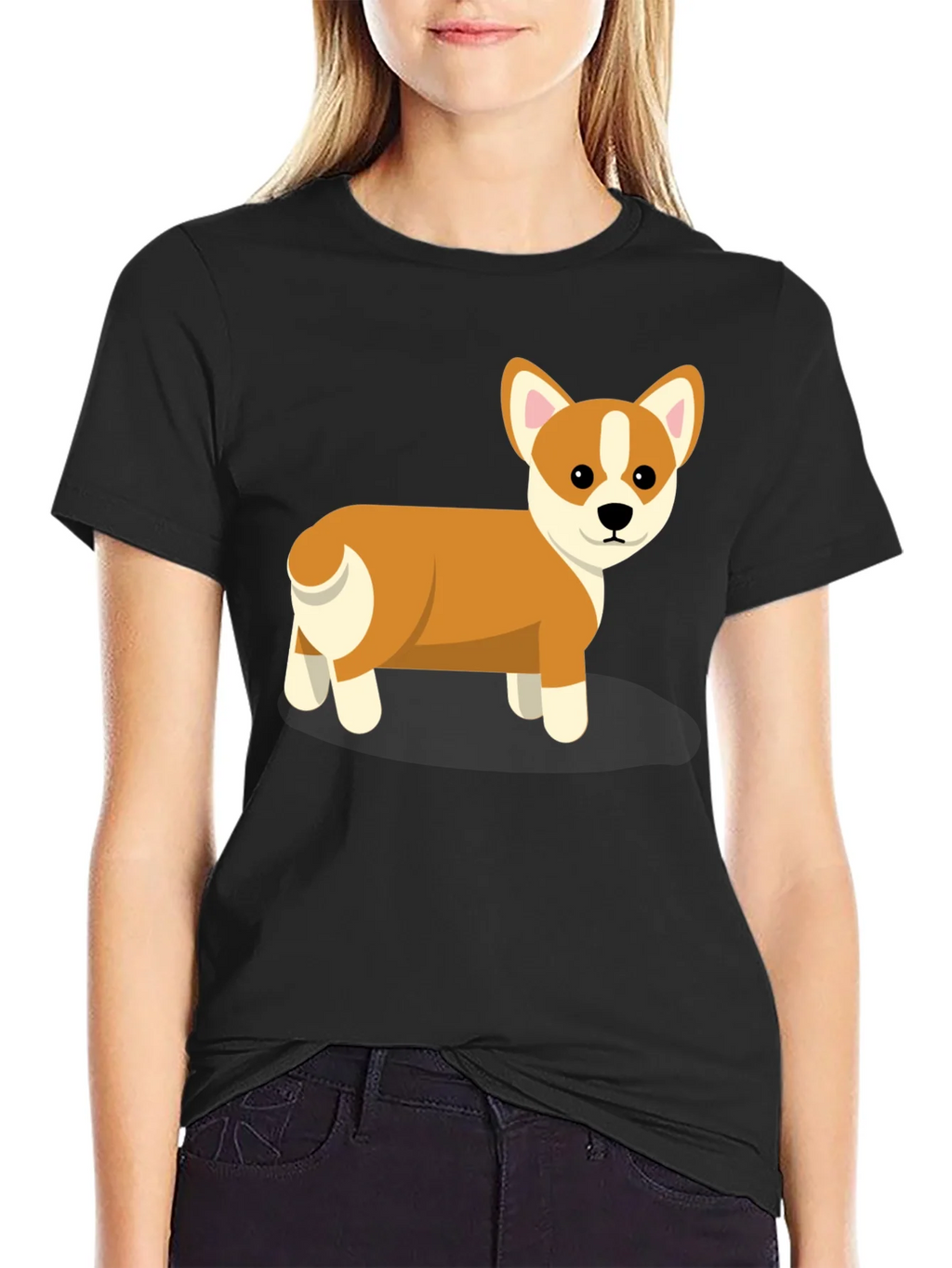 Cute Corgi Dog Graphic T-Shirt product image 2