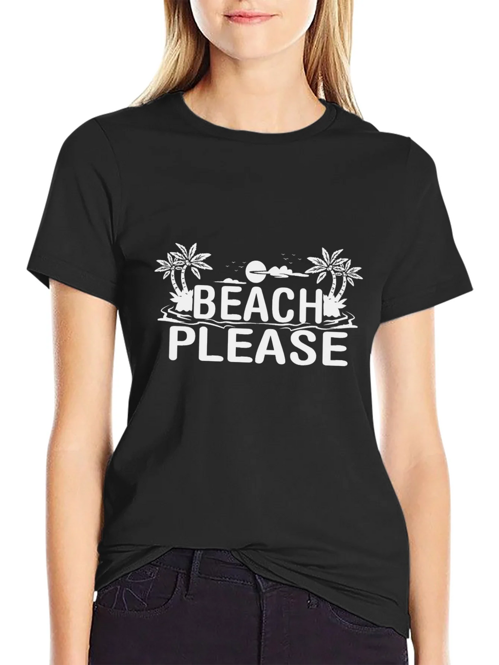 Beach Please Graphic T-Shirt - Relaxed Fit product image 2