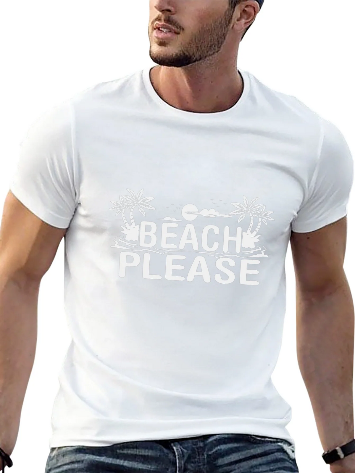 Beach Please Graphic T-Shirt - Relaxed Fit product image 12