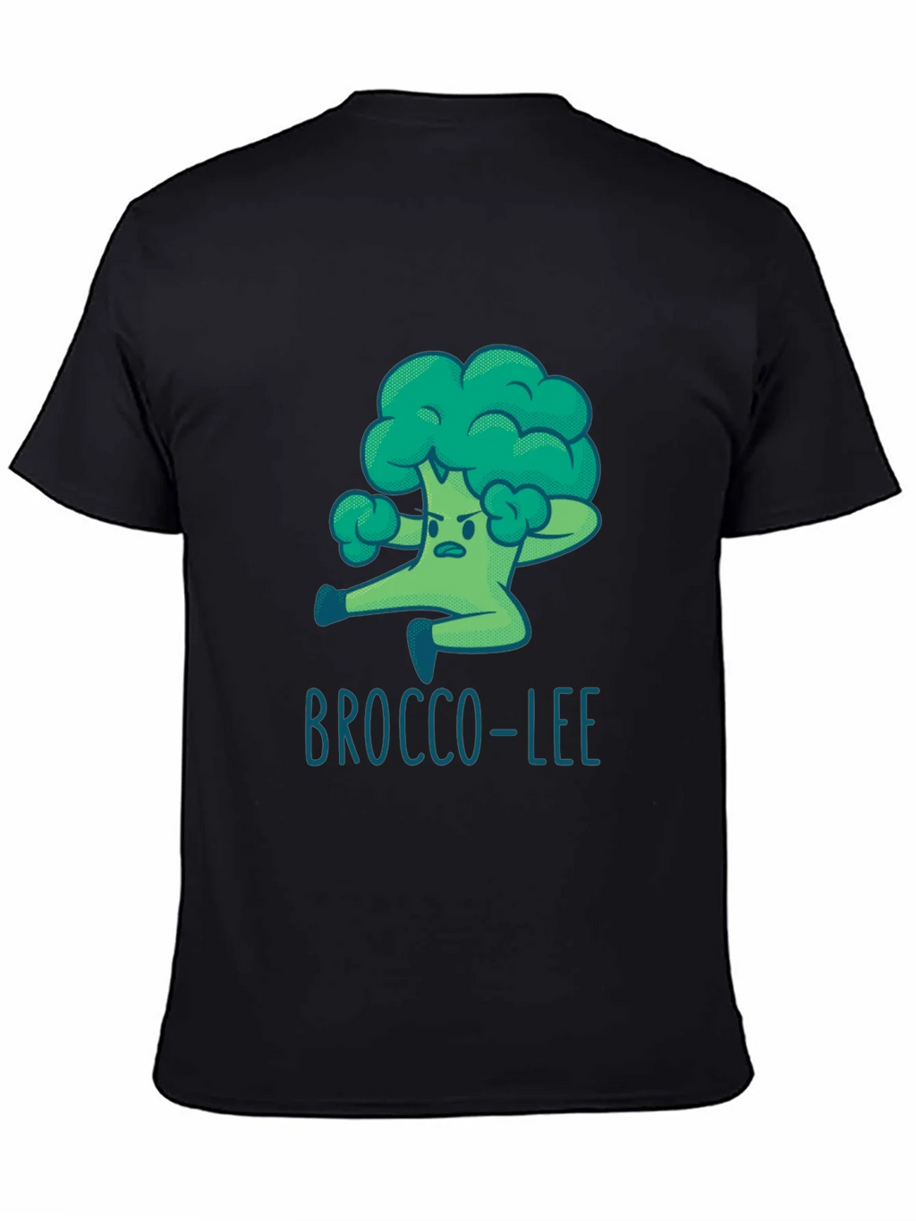 Brocco-Lee T-Shirt - Funny Cartoon Broccoli Martial Arts Tee product image 4
