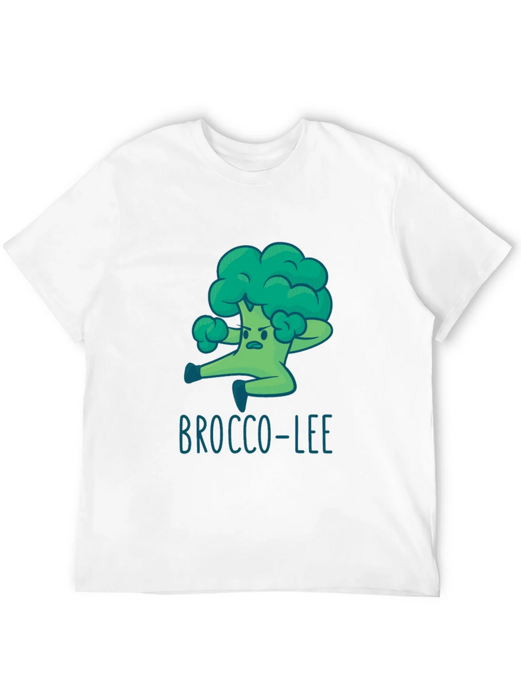 Brocco-Lee T-Shirt - Funny Cartoon Broccoli Martial Arts Tee product image 10