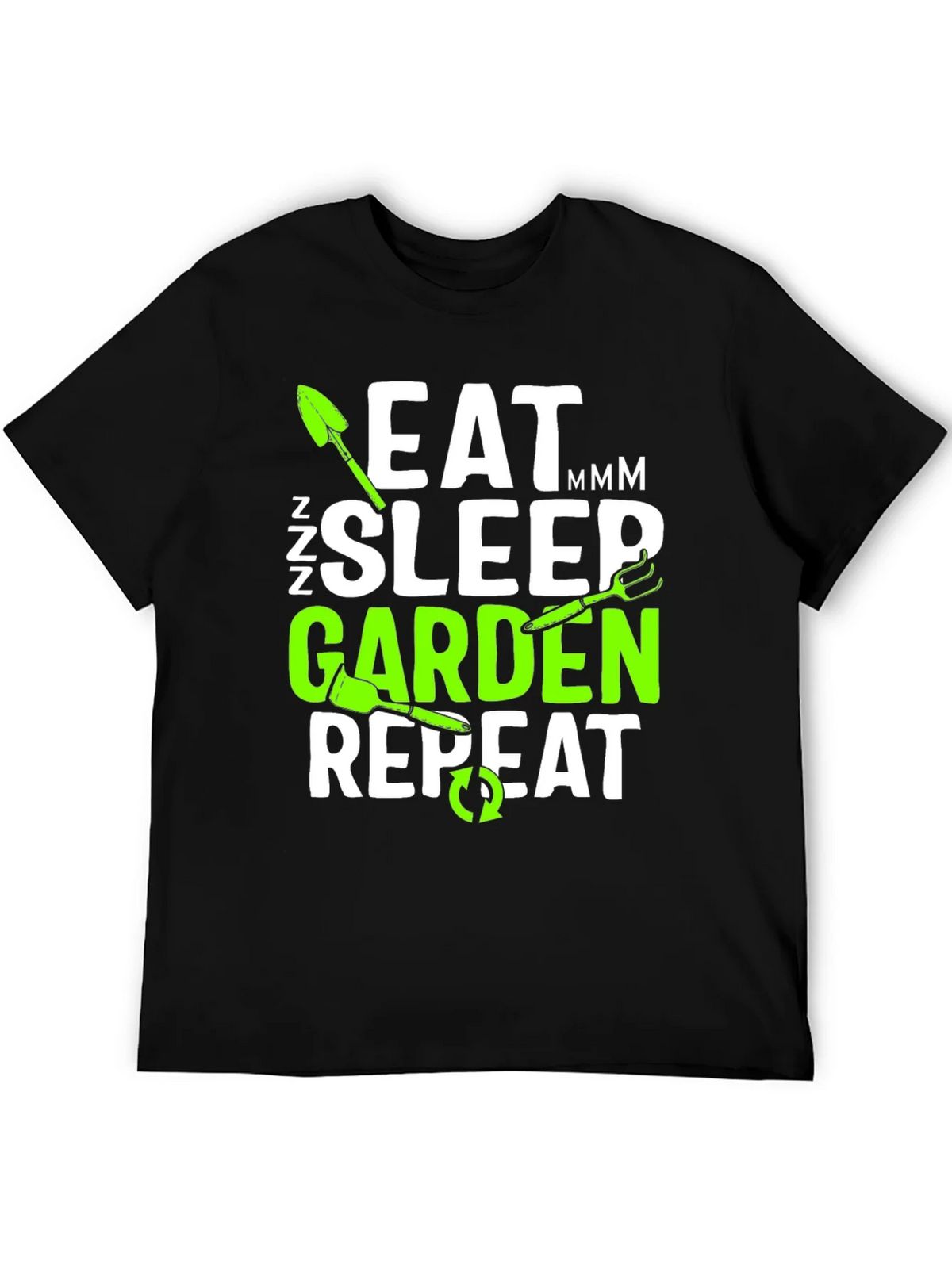 Eat Sleep Garden Repeat T-Shirt - Gardener Gift product image 5