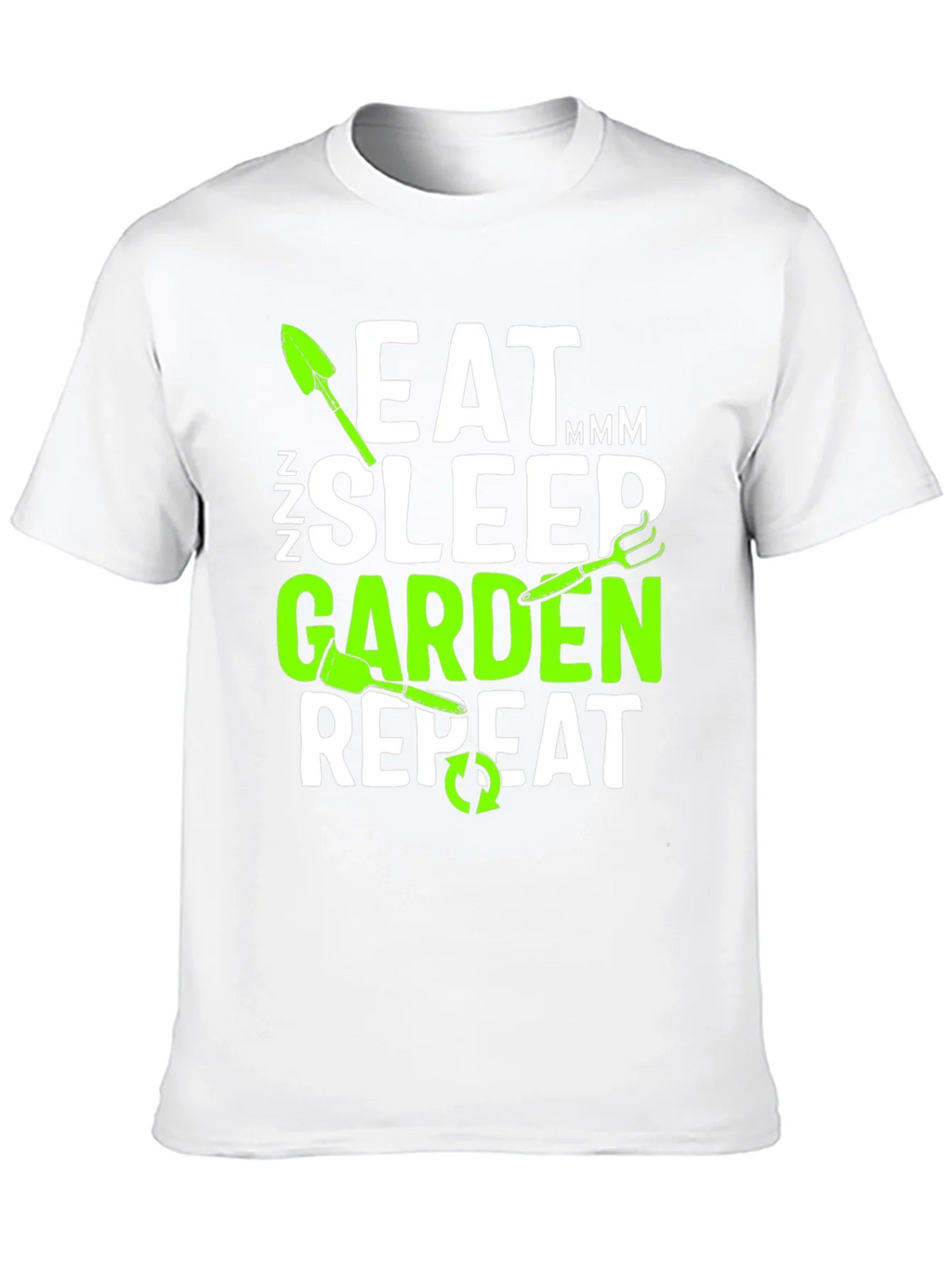 Eat Sleep Garden Repeat T-Shirt - Gardener Gift product image 8