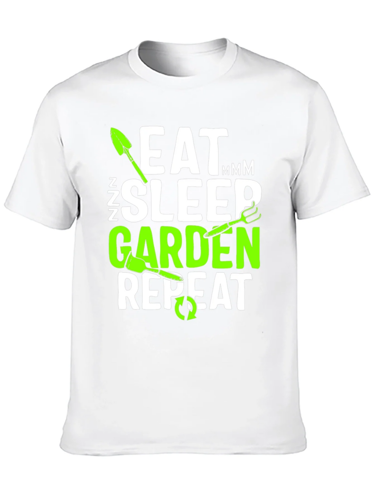 Eat Sleep Garden Repeat T-Shirt - Gardener Gift product image 8