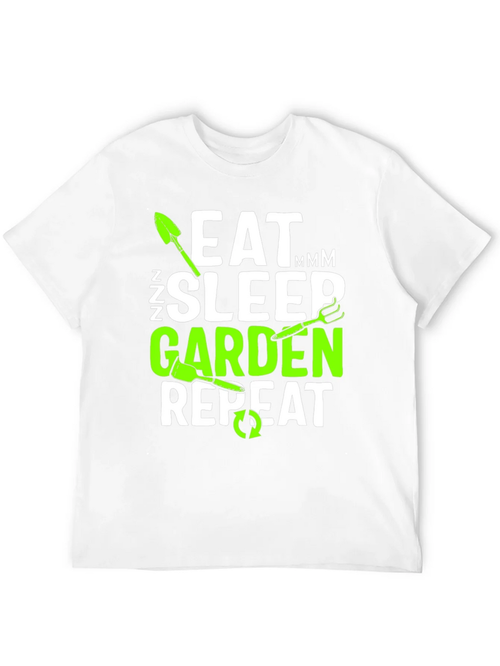Eat Sleep Garden Repeat T-Shirt - Gardener Gift product image 10