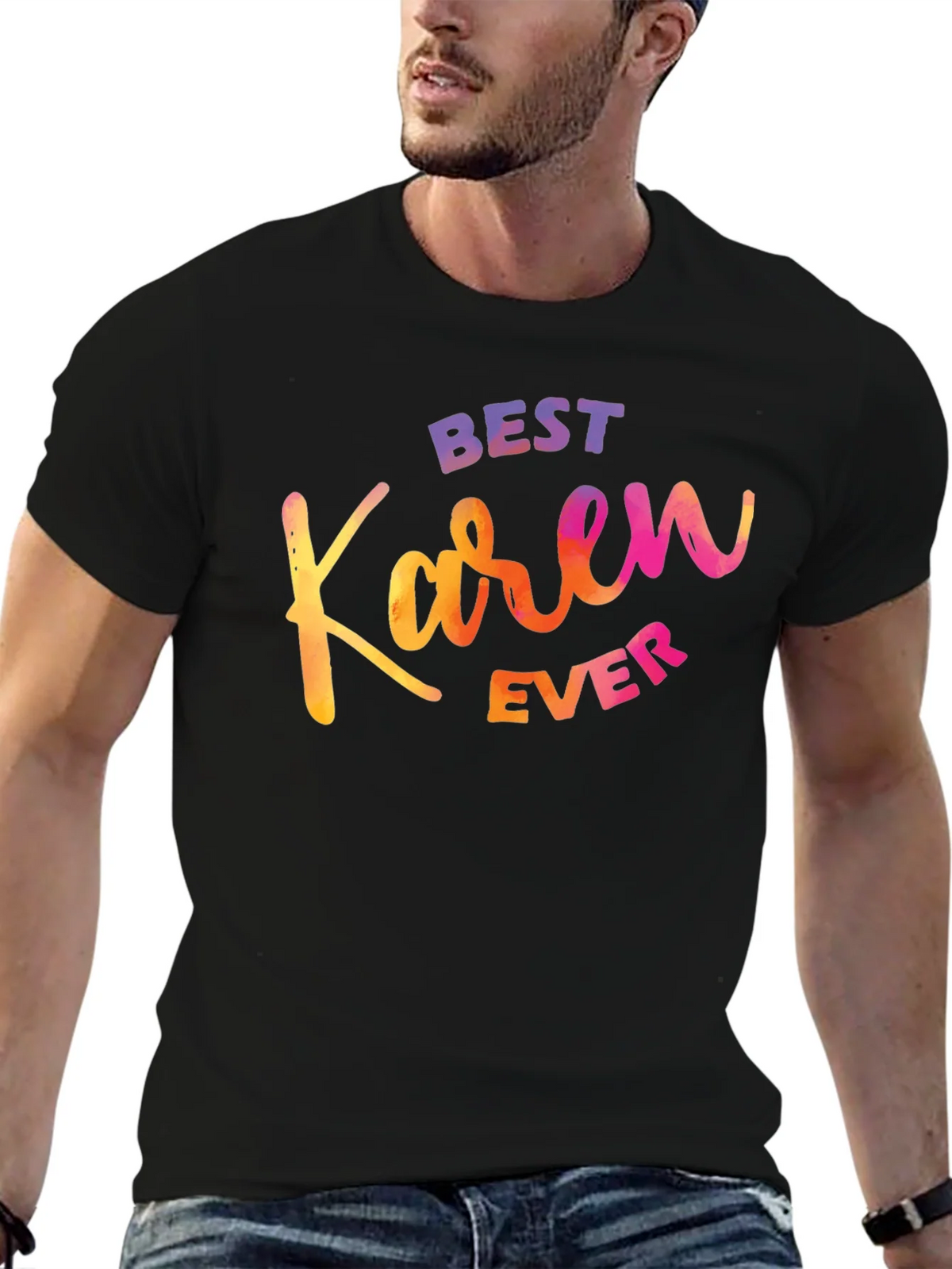 Best Karen Ever T-Shirt - Funny Sarcastic Graphic Tee product image 1