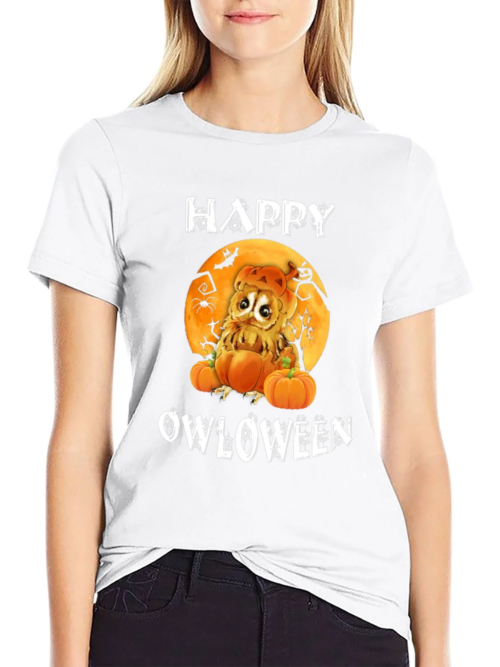 Happy Owloween Graphic T-Shirt product image 8