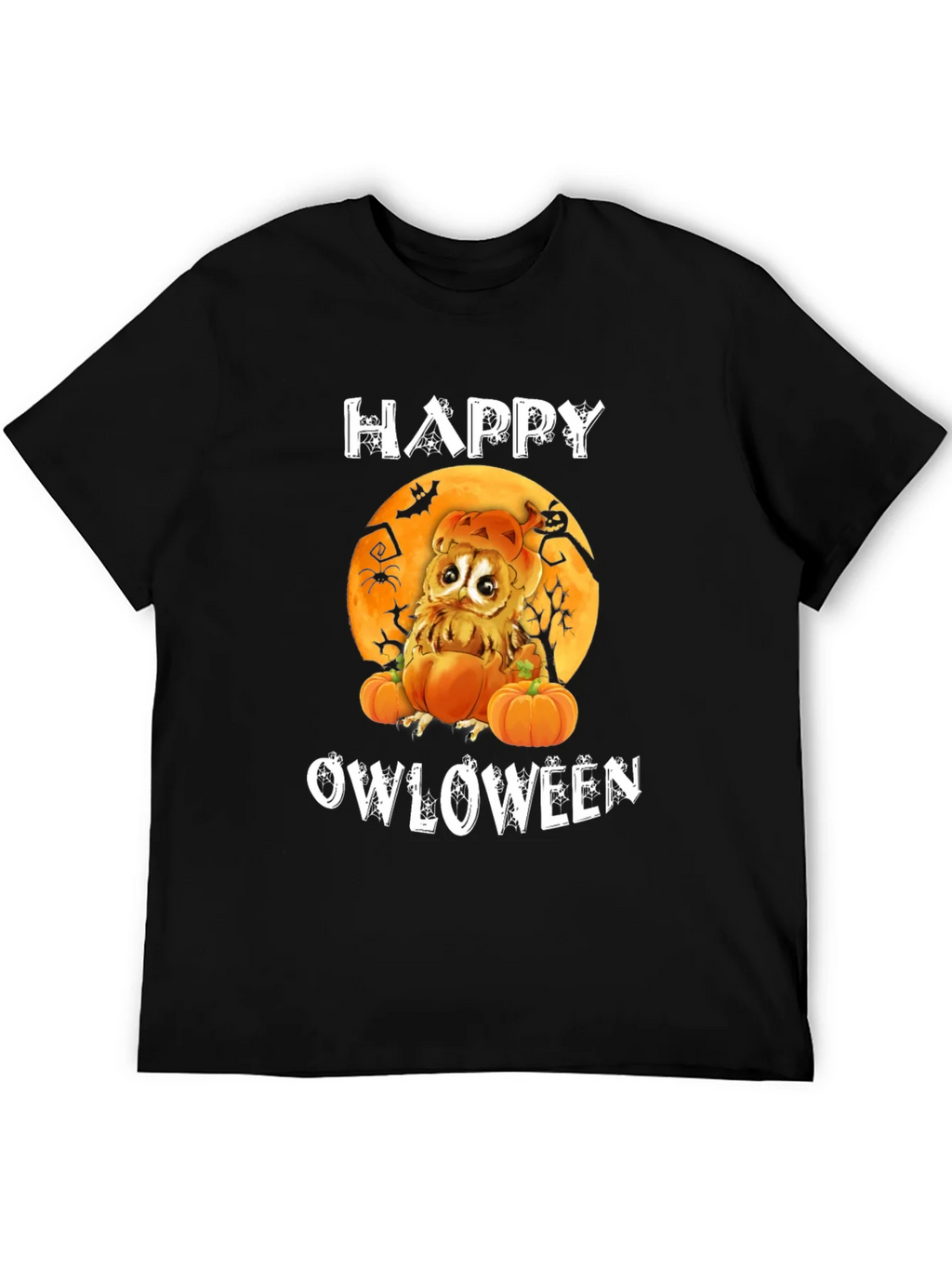 Happy Owloween Graphic T-Shirt product image 5