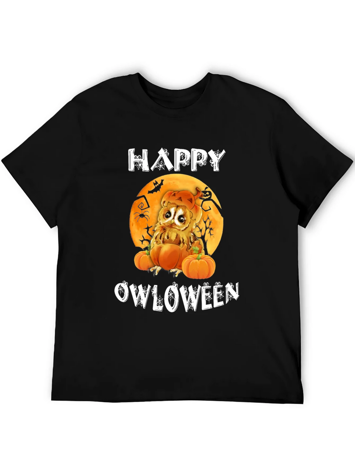 Happy Owloween Graphic T-Shirt product image 5