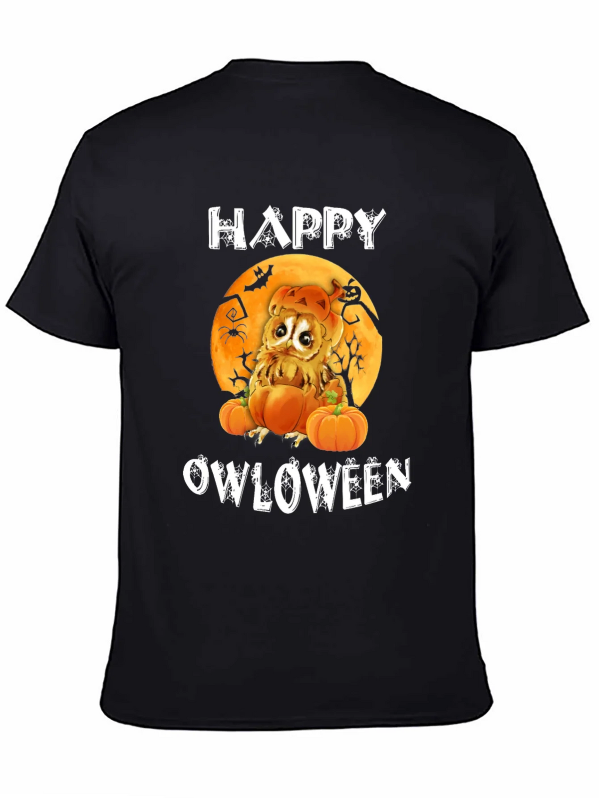 Happy Owloween Graphic T-Shirt product image 4