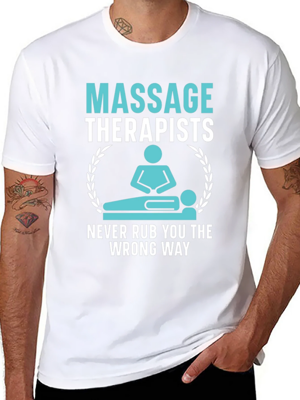 Massage Therapist Humor T-Shirt product image 7