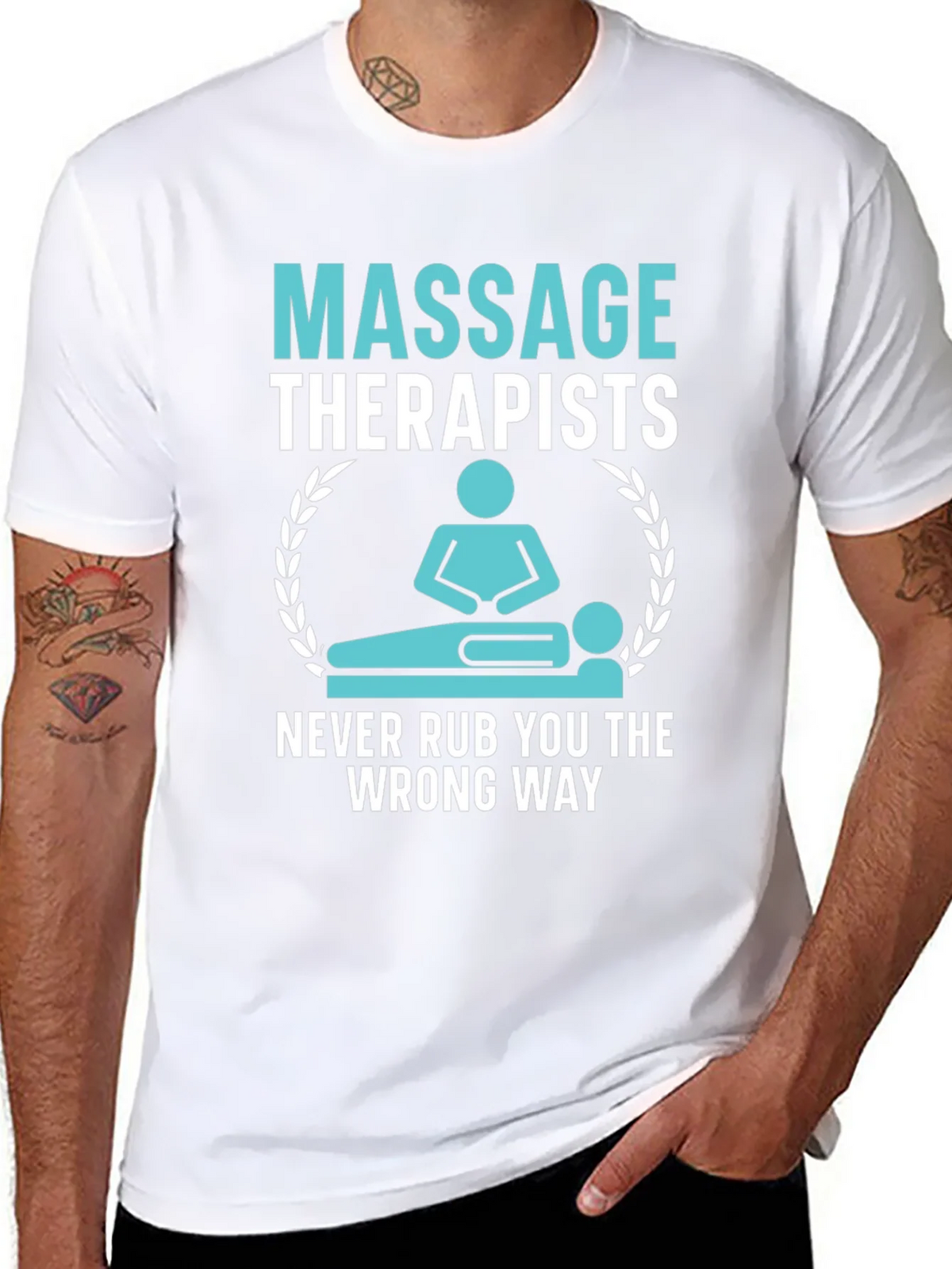 Massage Therapist Humor T-Shirt product image 7