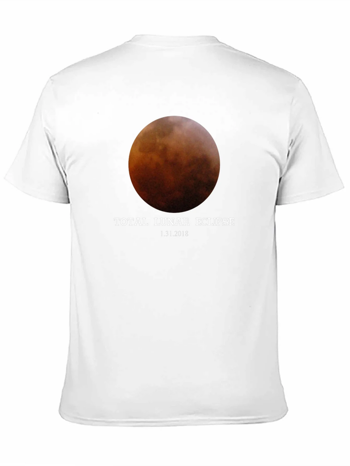 Total Lunar Eclipse Black T-Shirt - January 31 2018 product image 9