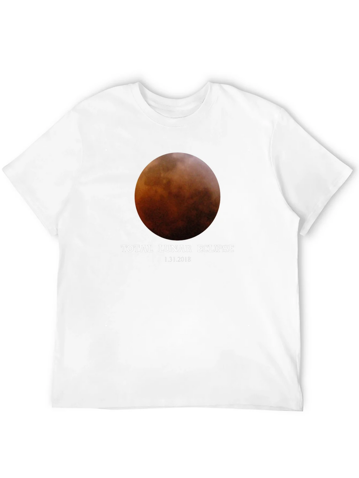 Total Lunar Eclipse Black T-Shirt - January 31 2018 product image 10