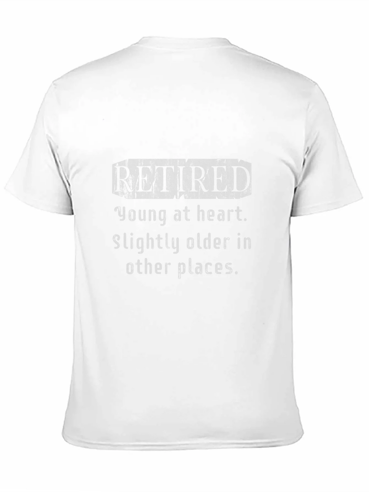 Retired Graphic Tee - Young at Heart product image 7