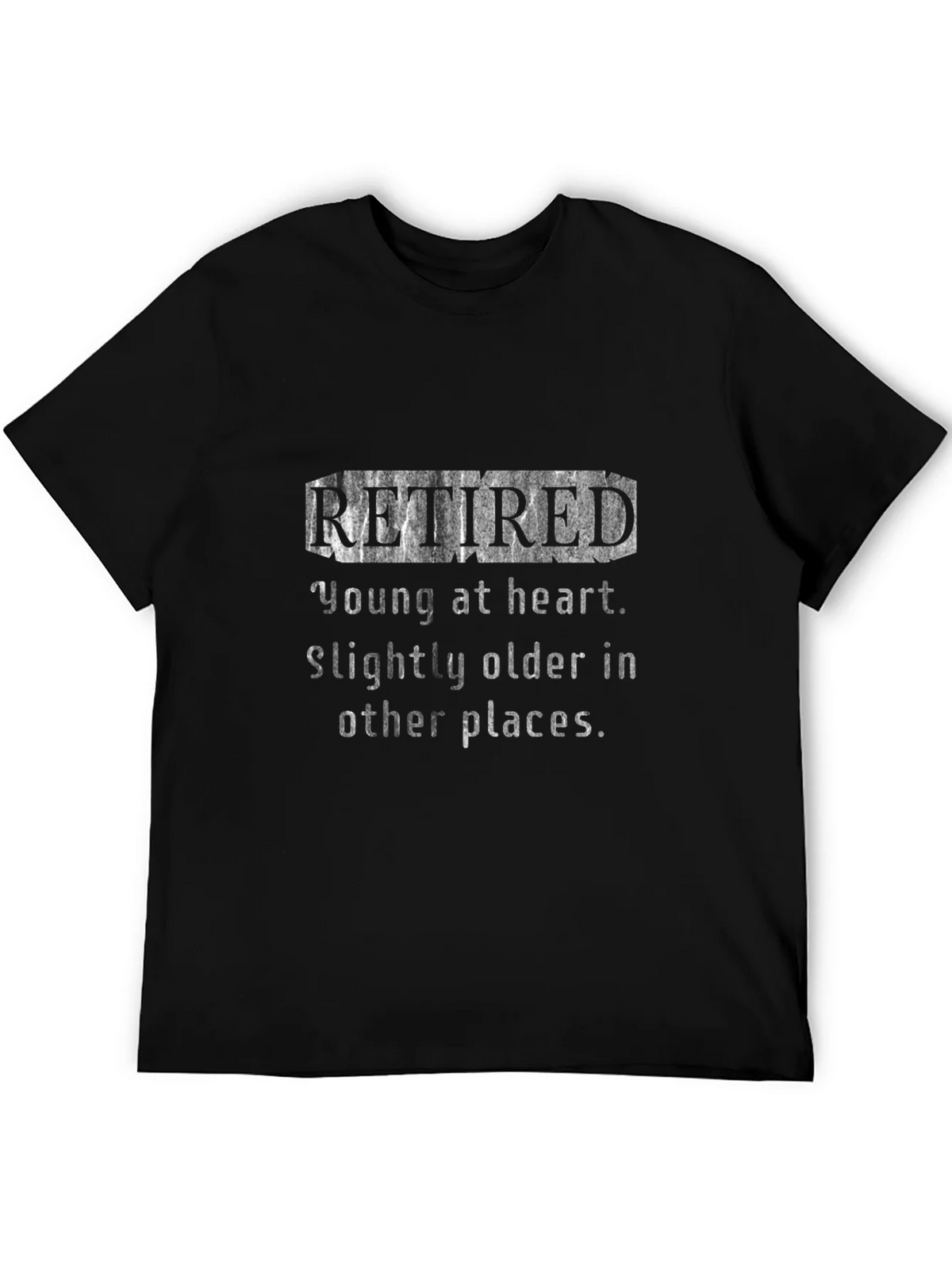 Retired Graphic Tee - Young at Heart product image 3
