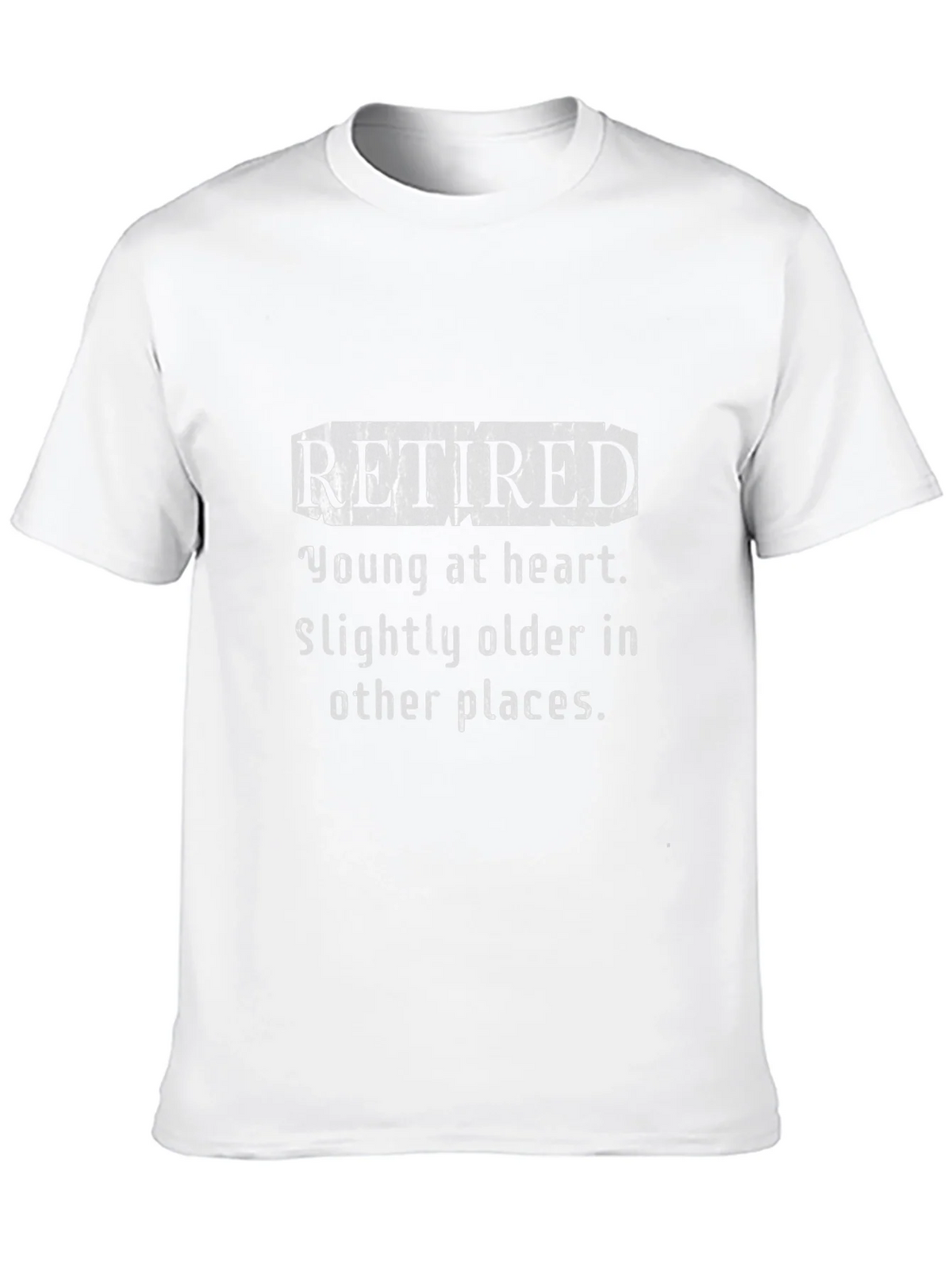 Retired Graphic Tee - Young at Heart product image 6