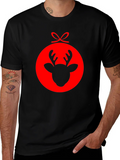 Reindeer Ornament Graphic T-Shirt product image 1