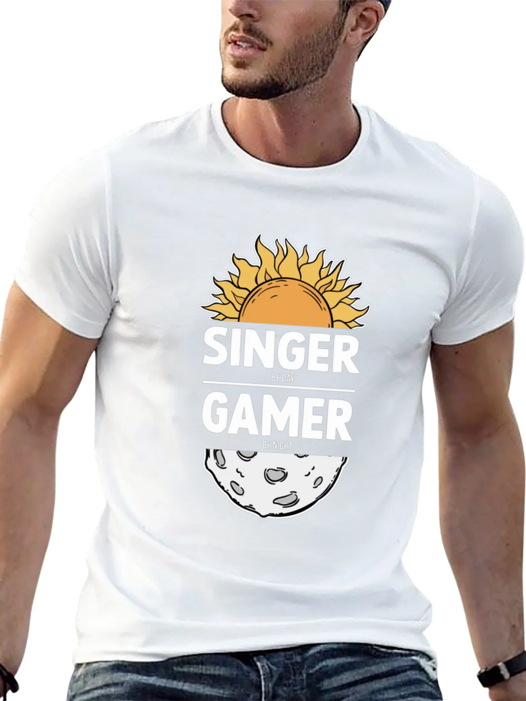 Singer By Day Gamer By Night Graphic Tee product image 12