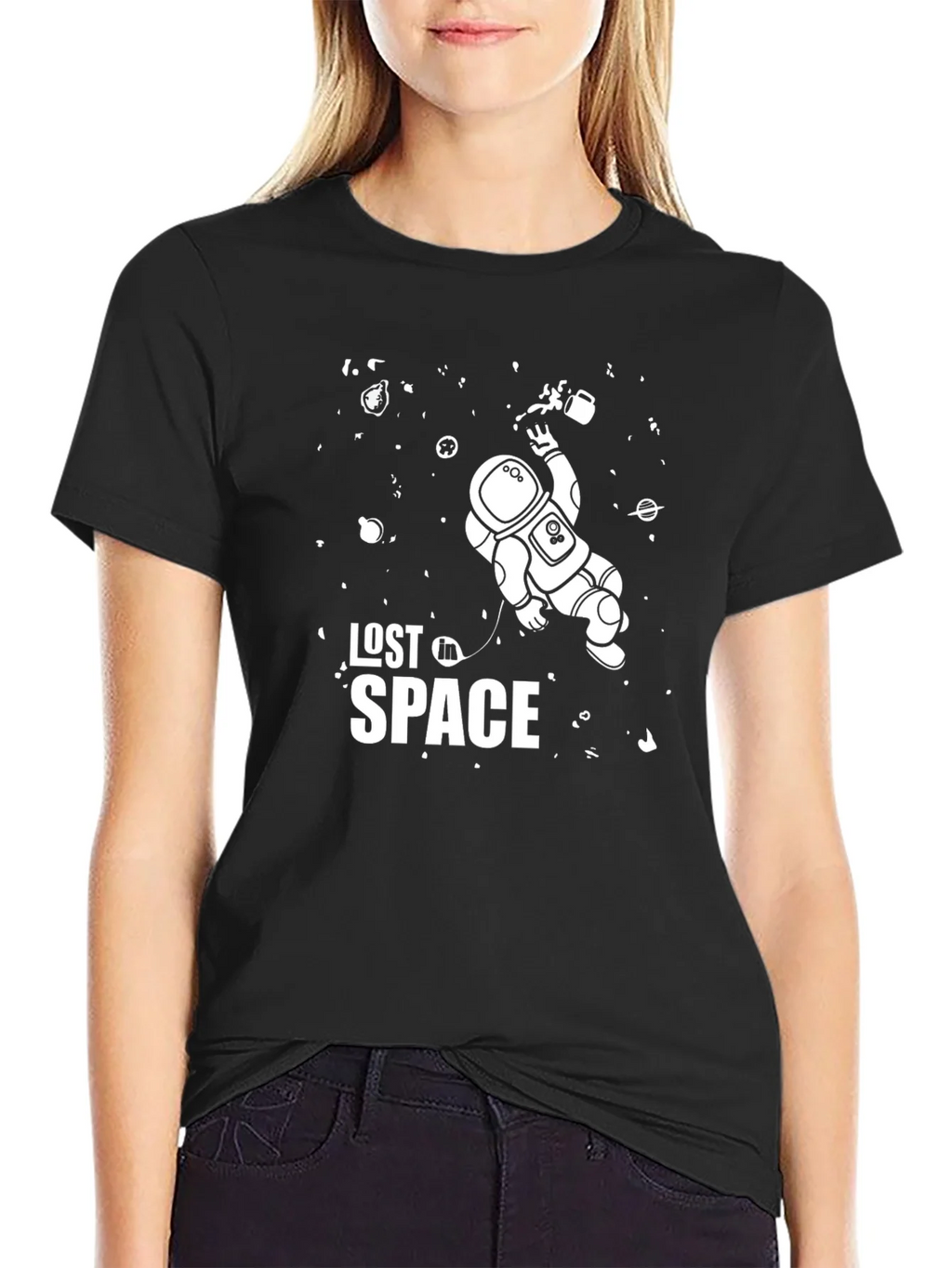 Lost in Space Astronaut Graphic Tee product image 2