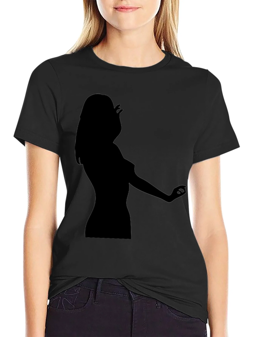 Black Tee - Silhouette Design product image 2