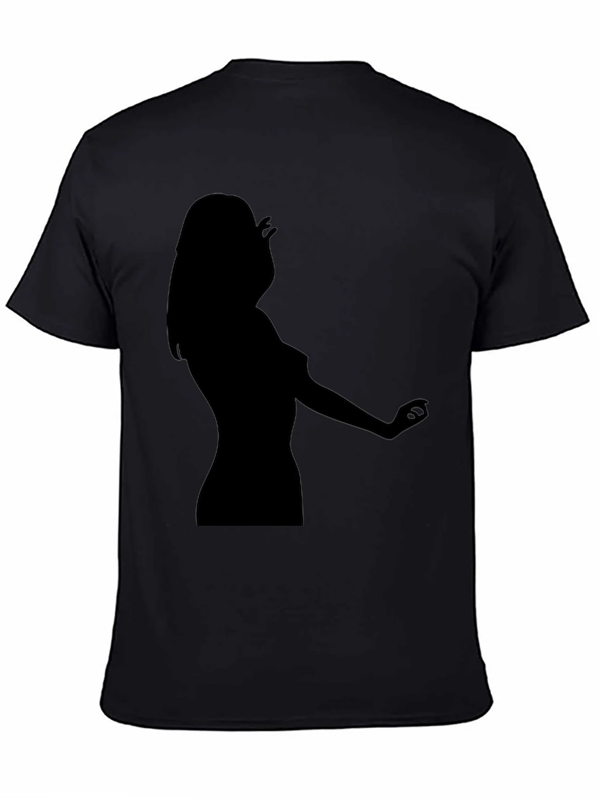 Black Tee - Silhouette Design product image 4