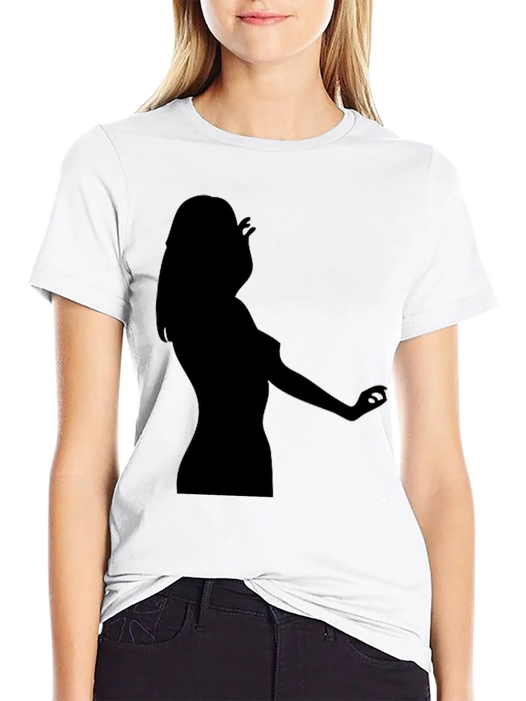 Black Tee - Silhouette Design product image 8