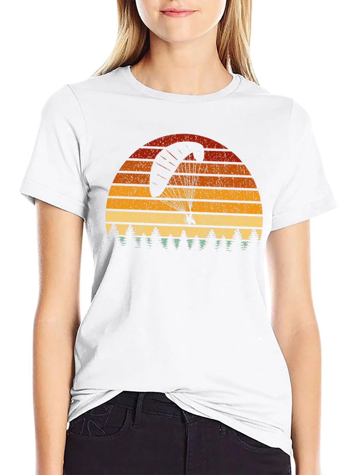 Paragliding Sunset Graphic Tee - Adventure Ready! product image 7