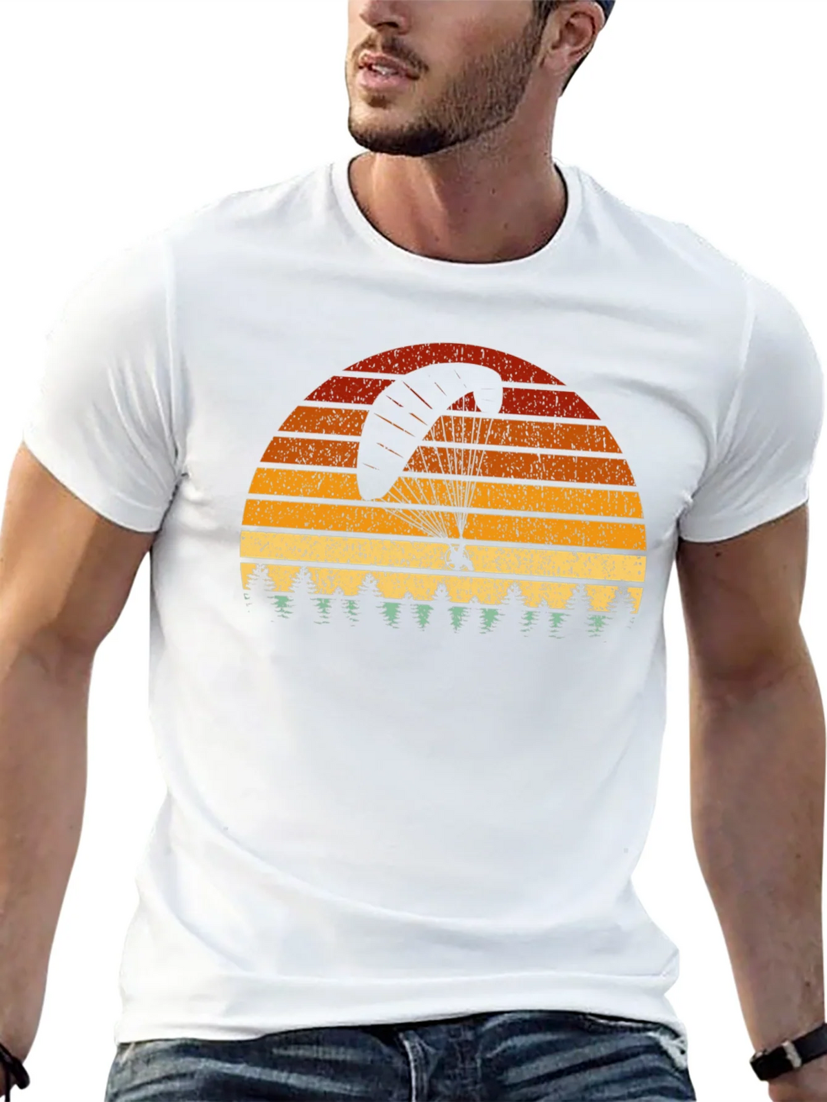 Paragliding Sunset Graphic Tee - Adventure Ready! product image 9