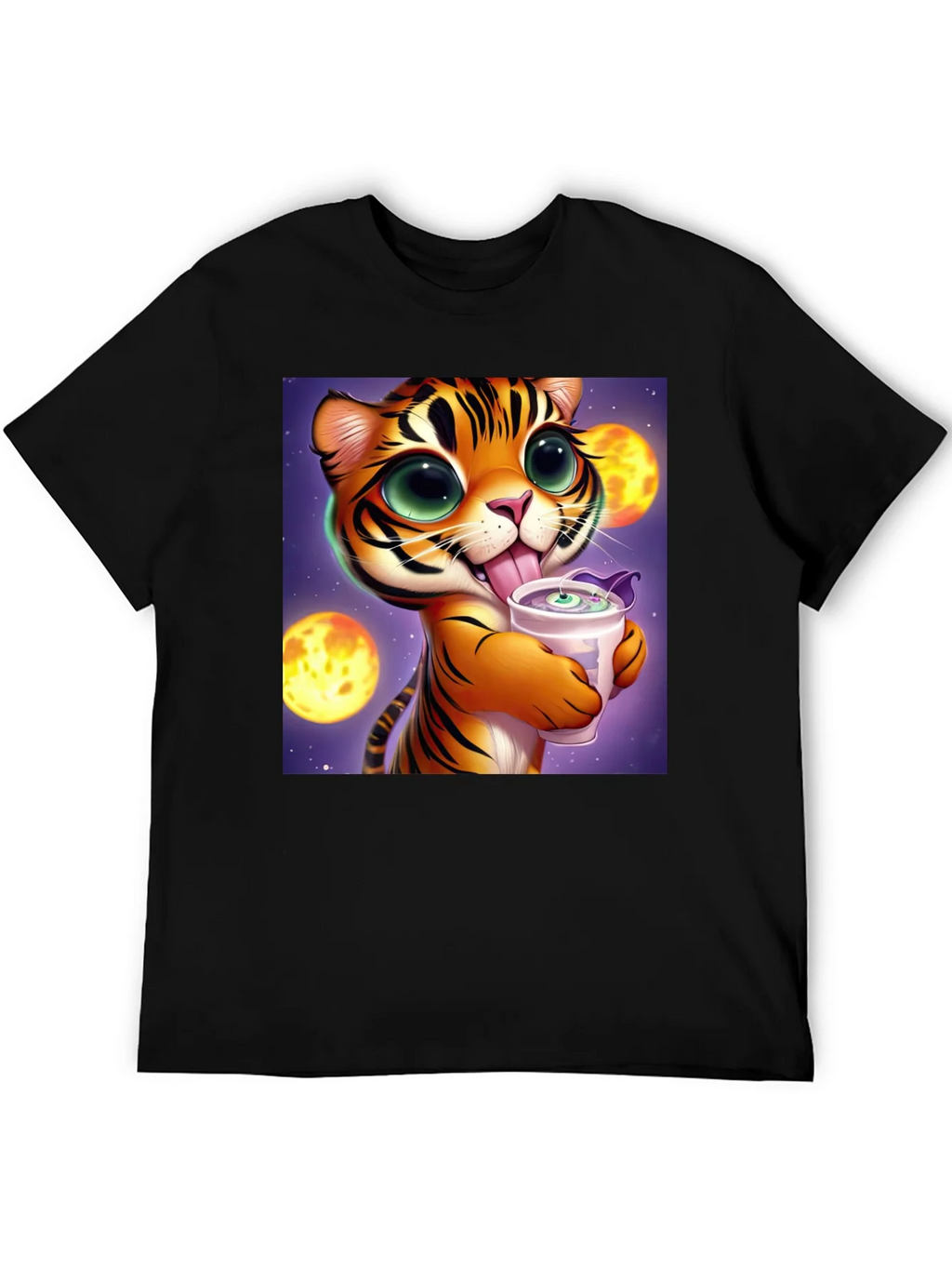 Cute Cartoon Tiger Graphic Tee - Soft Cotton Blend product image 5