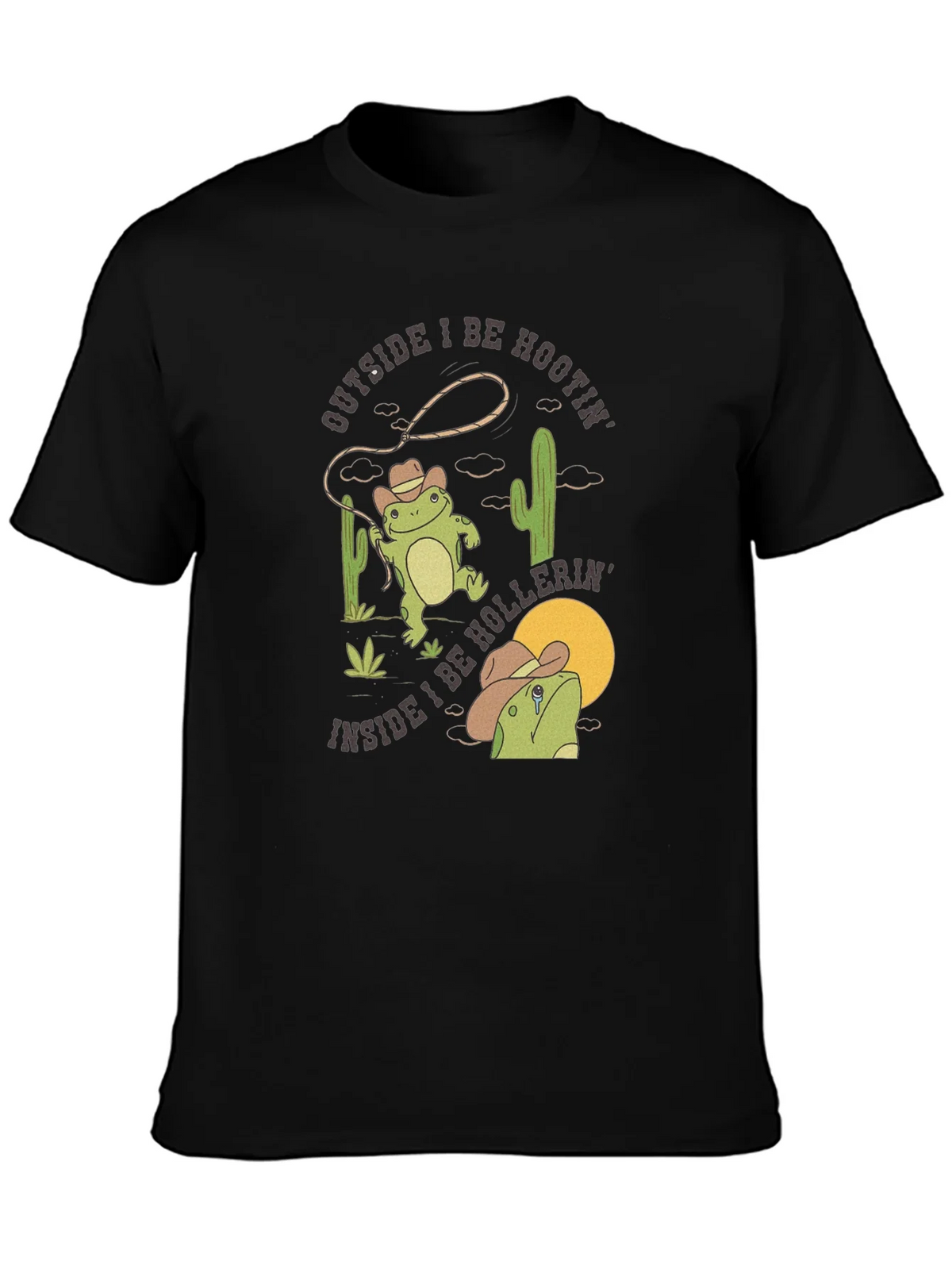 Cowboy Frog T-Shirt: Hoots & Hollers product image 3