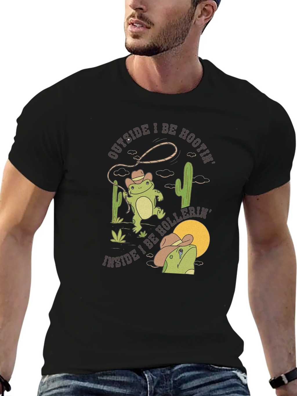 Cowboy Frog T-Shirt: Hoots & Hollers product image 6