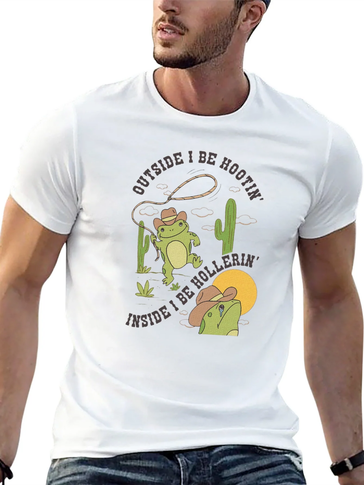 Cowboy Frog T-Shirt: Hoots & Hollers product image 12