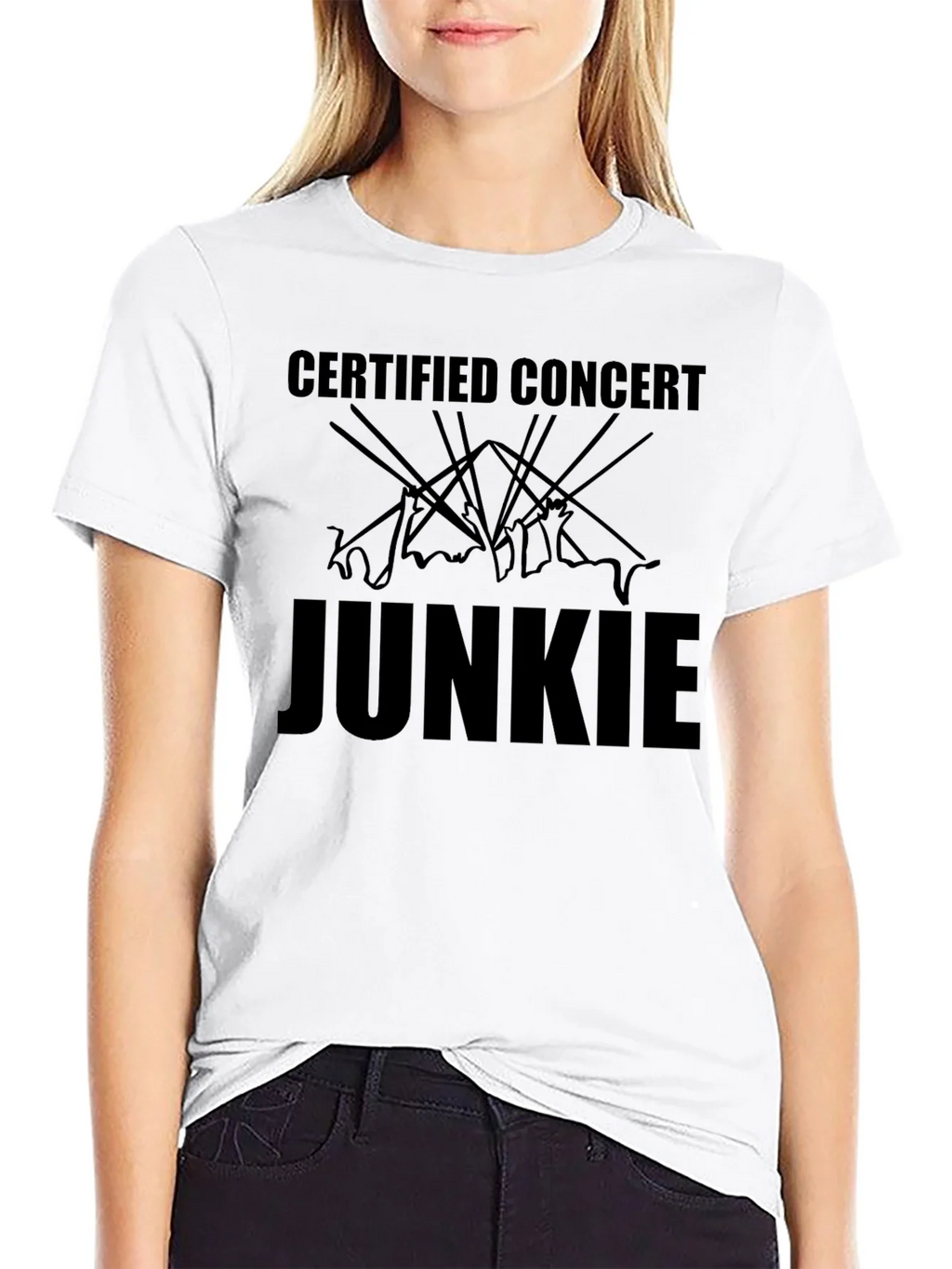 Certified Concert Junkie Graphic T-Shirt - Black product image 8