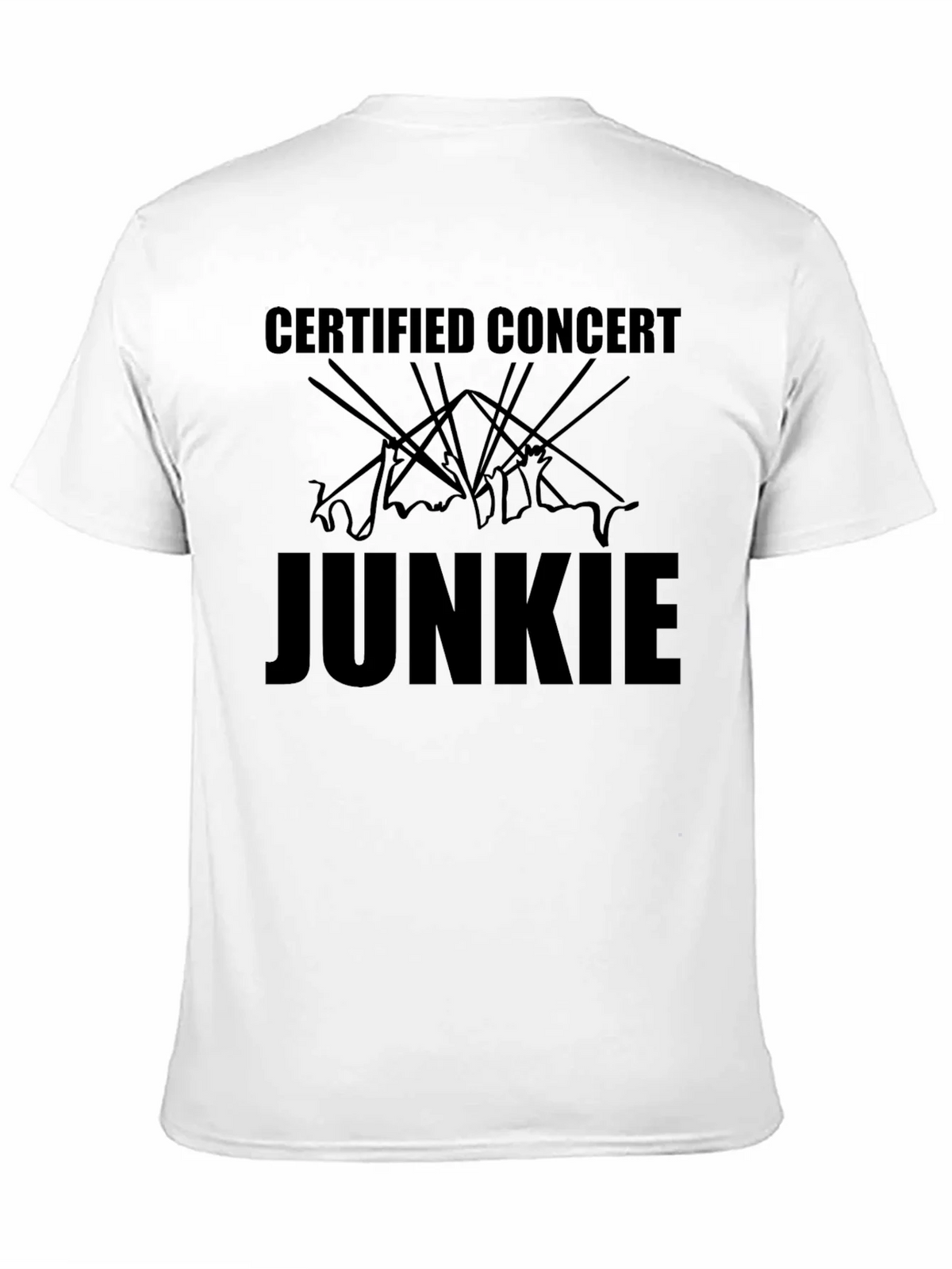 Certified Concert Junkie Graphic T-Shirt - Black product image 10