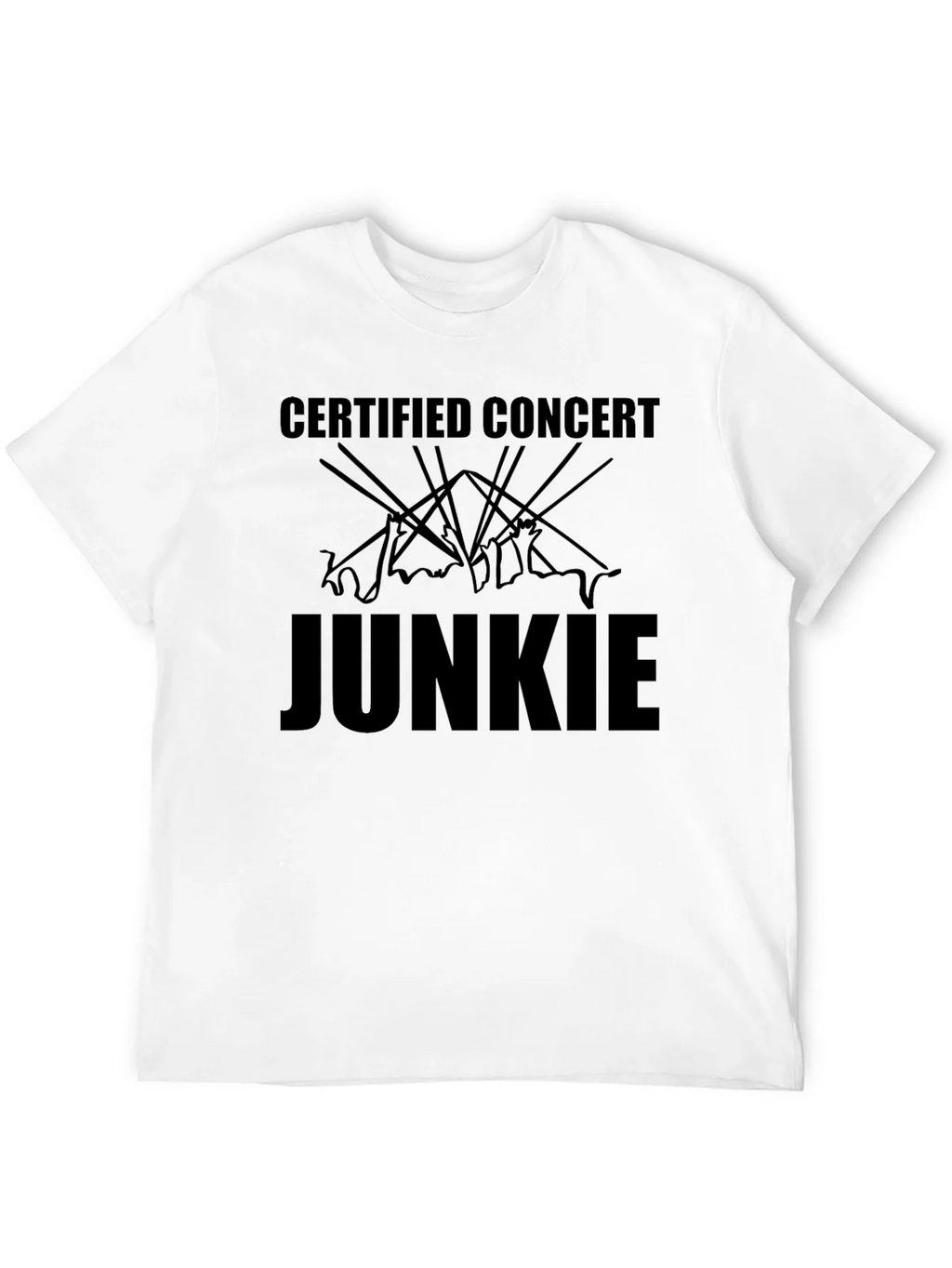 Certified Concert Junkie Graphic T-Shirt - Black product image 11