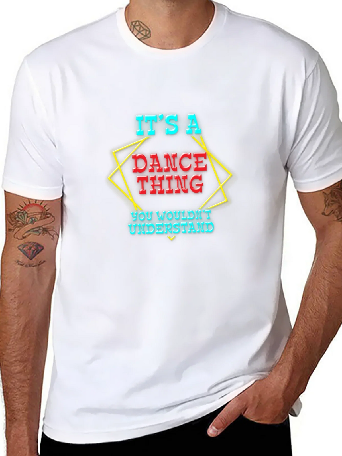 Its a Dance Thing Mens Black T-Shirt product image 7