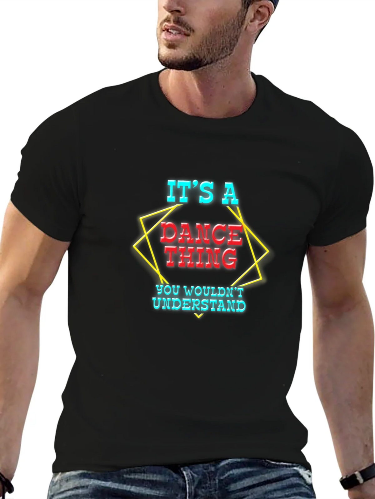 Its a Dance Thing Mens Black T-Shirt product image 6