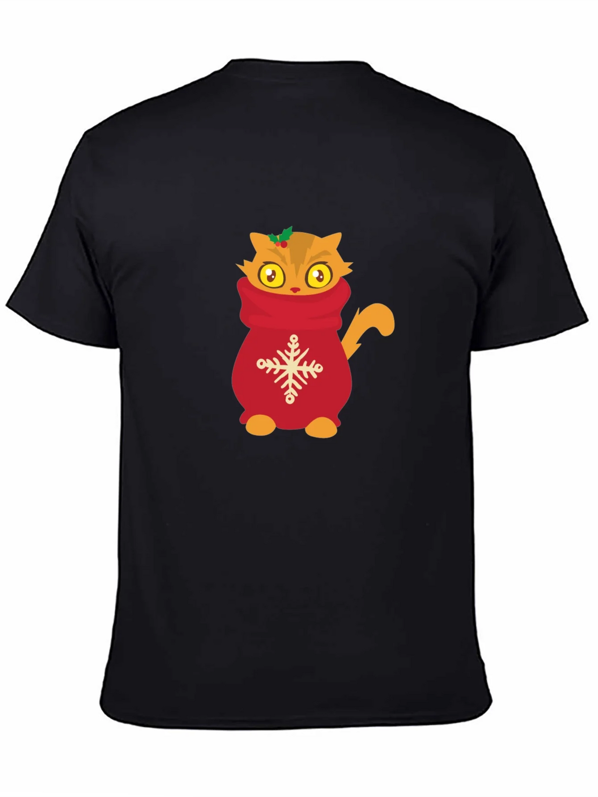 Cute Cat in Sweater Graphic T-Shirt product image 4