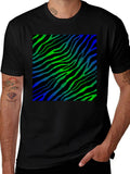 Zebra Stripe Pattern T-Shirt product image 1