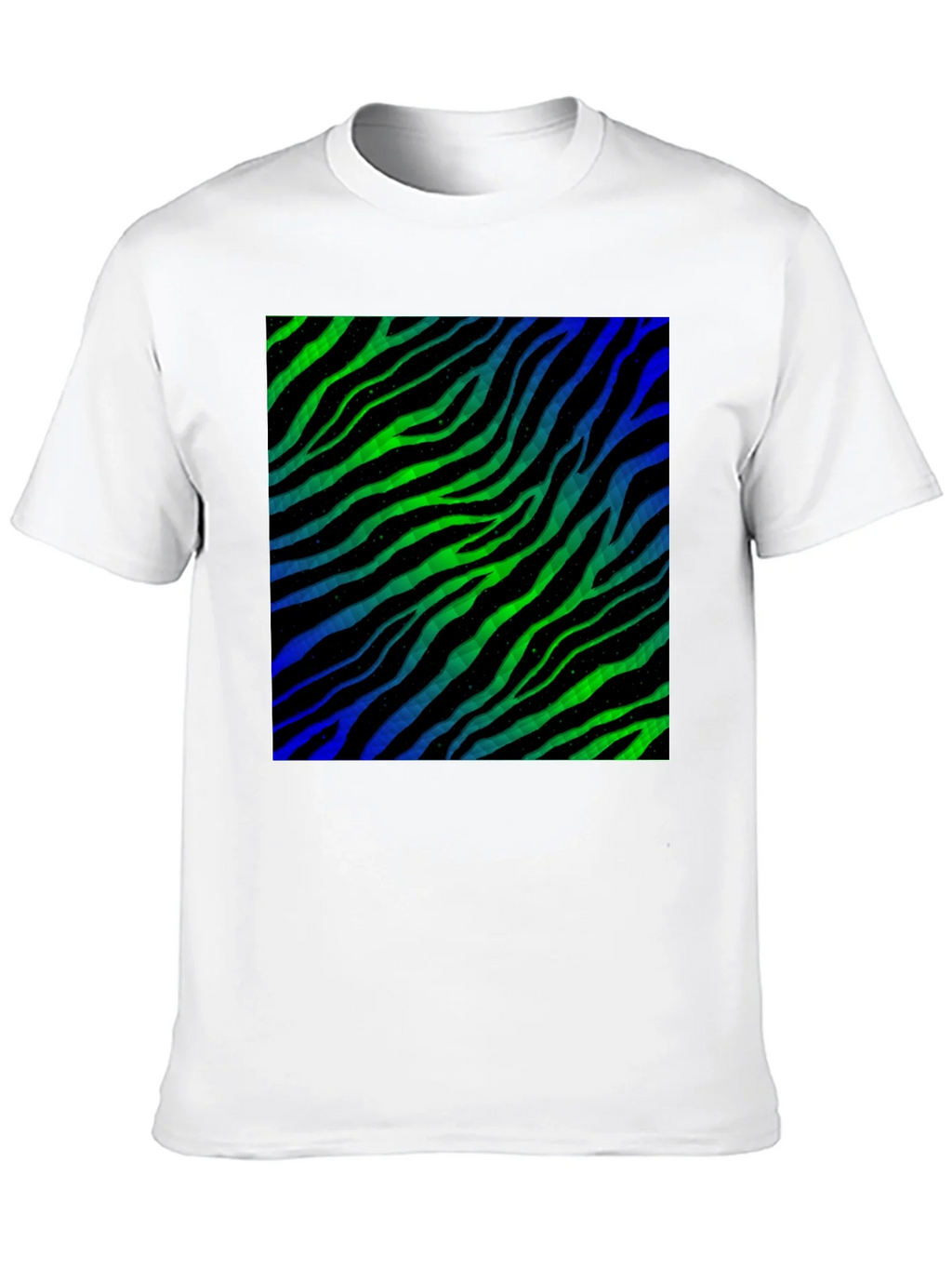 Zebra Stripe Pattern T-Shirt product image 9