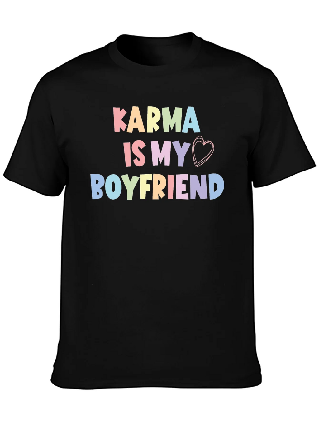 Karma Is My Boyfriend T-Shirt Trendy Cute Top product image 2
