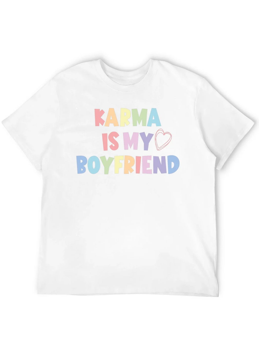 Karma Is My Boyfriend T-Shirt Trendy Cute Top product image 8