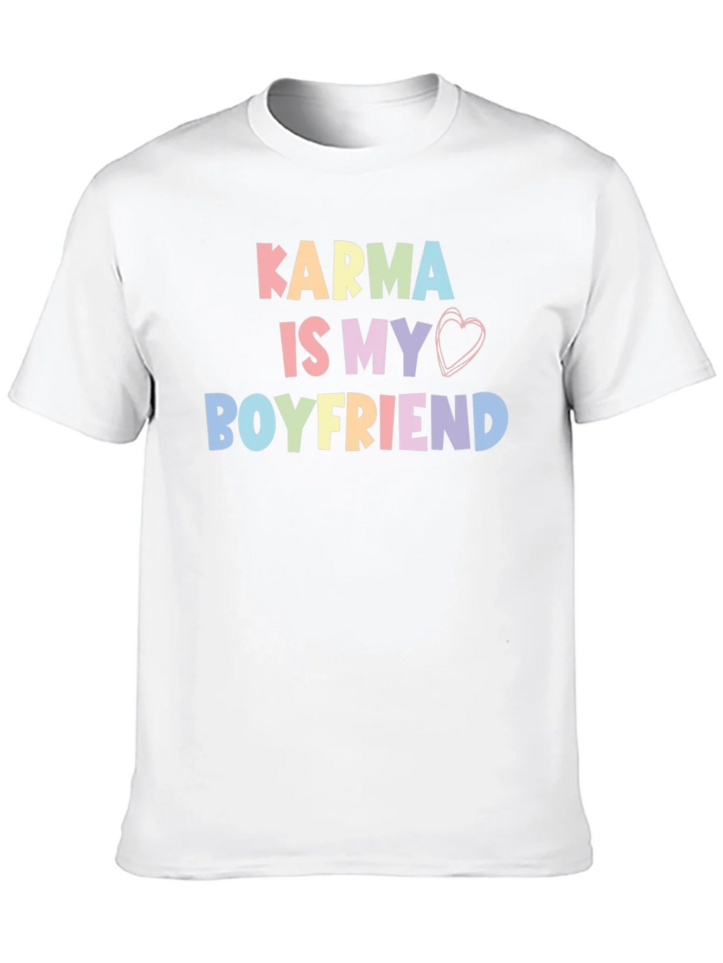 Karma Is My Boyfriend T-Shirt Trendy Cute Top product image 6